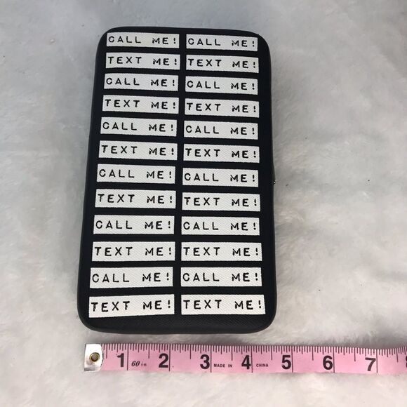 Call Me Text Me wallet clutch - Picture 6 of 6